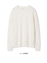 [UNISEX] Cloudy Season Overfit Angora Crewneck Long Sleeve Knit (7 colors)