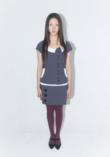 Unbalance Collar Shirts