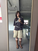 マークオーバーフィットTシャツ (3color)