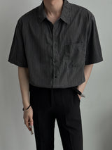 ASCLO Nylon Pigment Short Sleeve Shirt (5color)