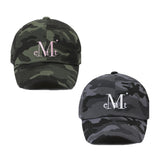 【企画限定価格】 MUCENT CAMO ボールキャップ（カーキ×ベビーピンク、グレー）
