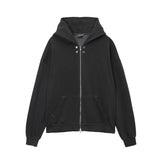 ASCLO Rivet Point Sweat Hood Zip Up (3color)