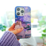 【MADE】dear.Moon glossy hard Phone case