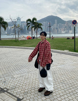 No.1172 W check SHIRT (3color)