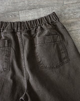 MPウォッシュカーブドパンツ BR