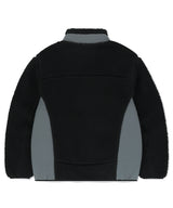 CURVED SHERPA FLEECE JACKET