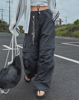 ビエンヌワイドツータックバンディングパンツ