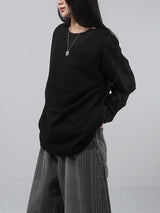 (UNISEX) ミリールーズシースルーニット