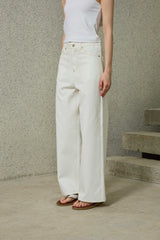 NOAH WIDE PANTS / ECRU