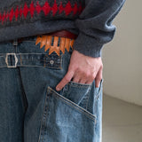 Denim work pants / Light blue