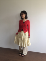 YWD シャーリングスカート(3color)