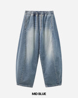 Ocean Curved Denim Pants