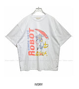 ライトロボットプリンティングショートスリーブTシャツ
