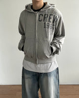 Sub Crop Hoodie Zip-up
