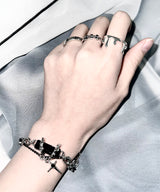 Black Mood Square Bracelet