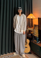Pigment Balloon A-Line Wide Pants 4COLOR