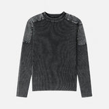 Combat Slim Shoulder Panel Knit