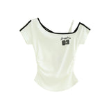 Ace Point One-Shoulder T-shirt 232008564