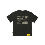 MAILER GRAPHIC T-SHIRT【BLACK】