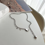 hvv Heart Bold y2k Volume Heart Necklace