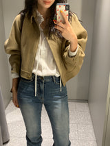 [MADE] hent wool handmade blue jacket