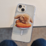 Carrot Baby Rabbit smart tok(sticker type)