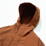Nylon RIB Flash Line Jacket - BRICK