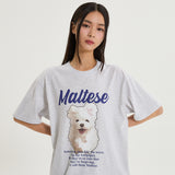 GOOREUM イラストレーションハーフスリーブTシャツ