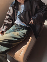 Kanto Double Rider Leather Jacket