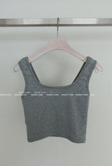 Bra cap napping cropped sleeveless
