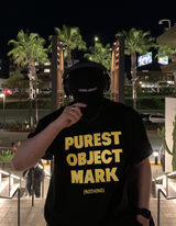 Look Number Purest Lettering Print Overfit Short Sleeve