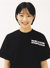 ウェルカムウェブハウスTシャツ - ブラック