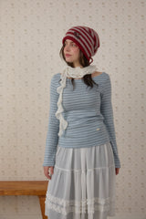 SYNDROME VINTAGE STRIPE T-SHIRT