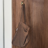 Daily eco bag_corduroy dot brown
