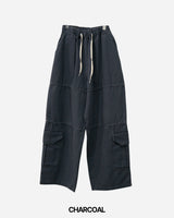 Low Cargo Balloon Pants