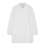 Layered Banding One Piece White