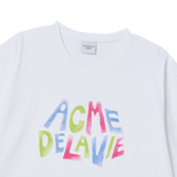 25SS ANIMATED FONT SHORT SLEEVE T-SHIRT WHITE