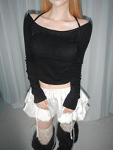 two rivet stud top(2 color) 