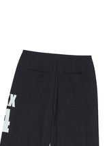14 ワイドトラックパンツ ブラック
