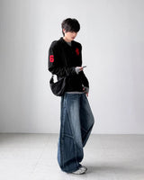 Suare Balloon Wide Denim