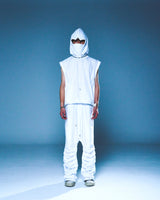 TUKED BAGGY PANTS (WHITE)