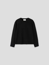 Lead button heavy knitwear