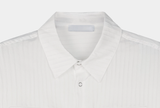 Look Hour Light Texture Muscle Roll Up Short Sleeve Shirt