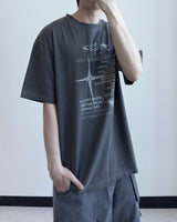 ORBI PIGMENT PRINT SHORT-SLEEVE T-SHIRT