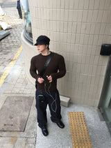 No.1644 ノンフェイドダイアゴナルデニムパンツ