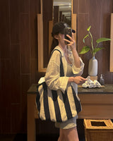 Bart Stripe Eco Bag