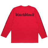 BBD スケッチロゴロングTシャツ (レッド)