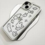 ラビットユニバースシルバーフレームケース
