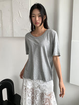 エアーUネックルーズTシャツ (5C)