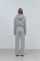EARTHYUSE TWO-WAY TRACK PANTS - GRAY
